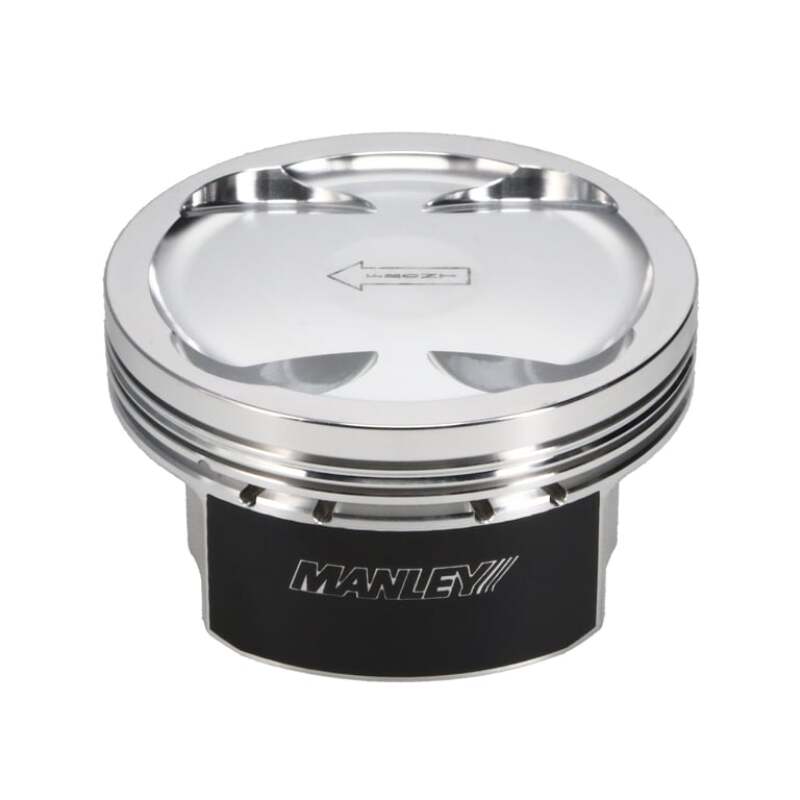 Manley Performance Manley 04+ 83mm Stroker 99.5mm STD Bore :1 Dish Piston Set with Rings for Subaru WRX/STI - view 6