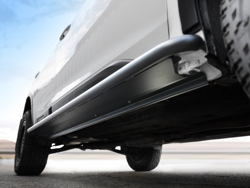 aFe POWER Outback Terra Guard Trail Slider Steps - Black - view 4
