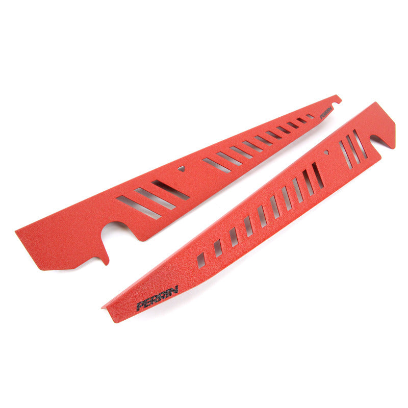 Perrin Performance PERRIN Fender Shroud Set - Red for 15-21 Subaru WRX/STI