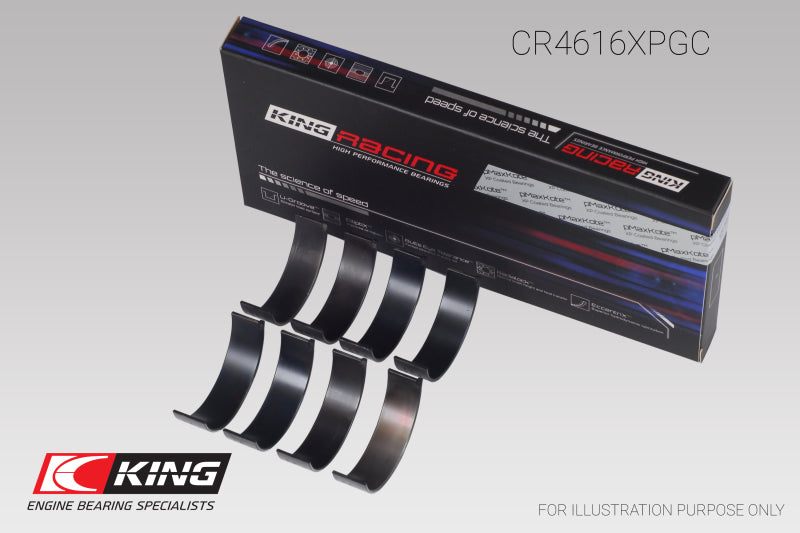 King Engine Bearings Fa20 Toyota 4U-GSE Connecting Rod Bearing Set - Size +0.05mm - view 2