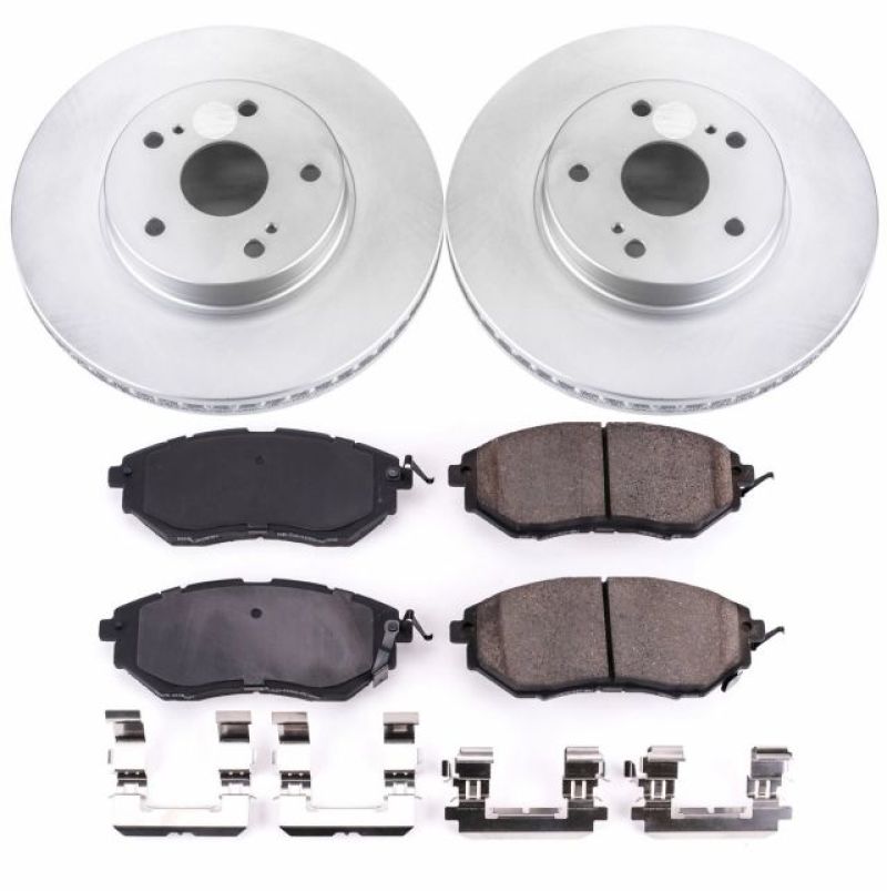PowerStop Power Stop Front Z17 Evolution Geomet Coated Brake Kit