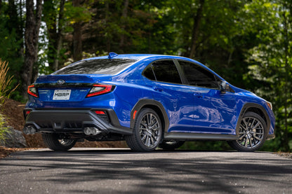 MBRP 2022+ Subaru WRX 3in Cat-Back Dual Split Rear Quad Tips Street Profile Exhaust