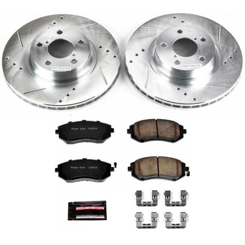 PowerStop Power Stop Saab 9-2X Front Z23 Evolution Sport Brake Kit