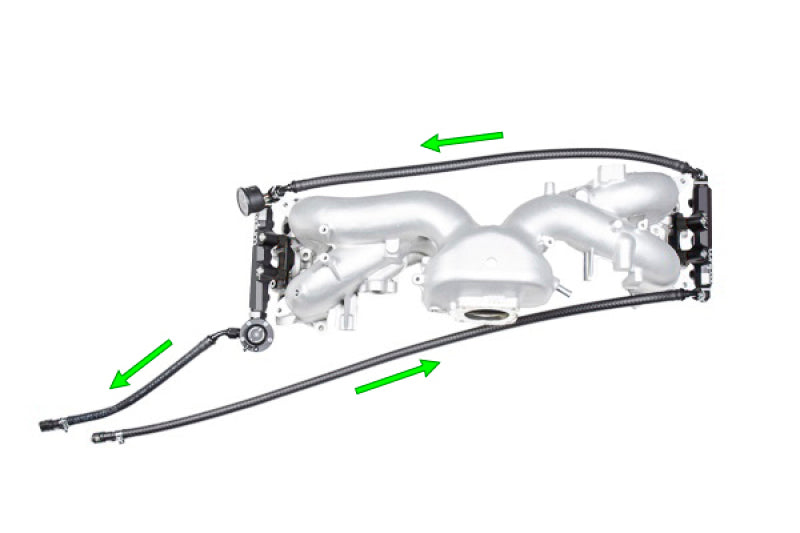 Radium Engineering EJ Engines Fuel Rail Plumbing - Series - view 2