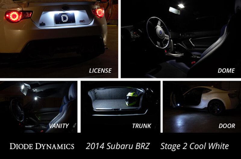Diode Dynamics BRZ Interior Kit Stage 2 - Cool - White - view 5