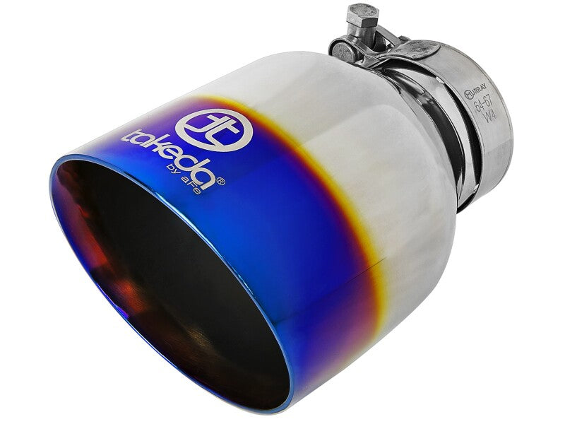 aFe Takeda Exhaust Axle-Back Scion FRS BRZ 304SS Blue Flame Dual Tips Exhaust - view 5