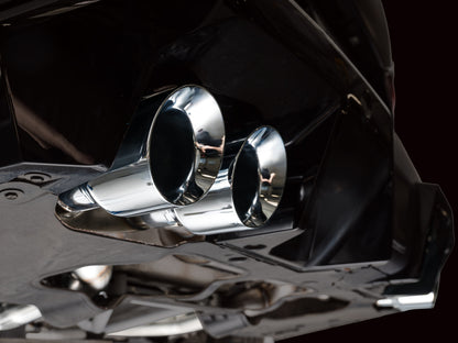 AWE BMW G90/G99 M5 Track Edition Catback Exhaust - Chrome Silver Tips