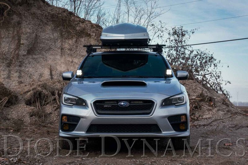 Diode Dynamics Pro Stage Series 2in LED Ditch Light Kit - White Combo for 15-21 Subaru WRX/STI - view 6