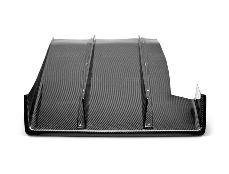 Seibon Carbon Fiber Rear Diffuser for 06-07 Subaru WRX - view 2