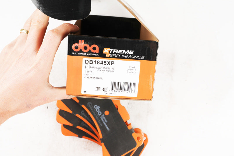 DBA XP Performance Front Brake Pads for 15-21 Subaru WRX/STI - view 4