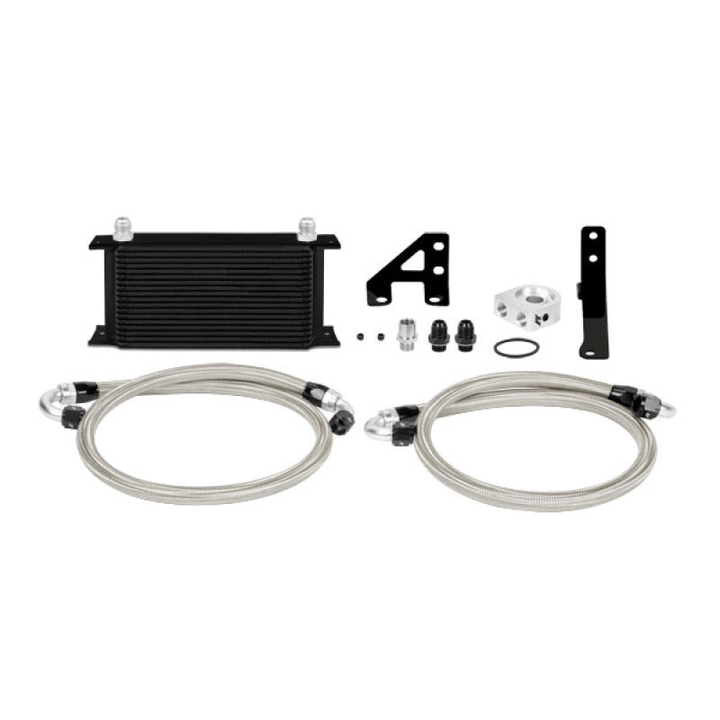 Mishimoto 15 Thermostatic Oil Cooler Kit - Black for Subaru STI - view 4