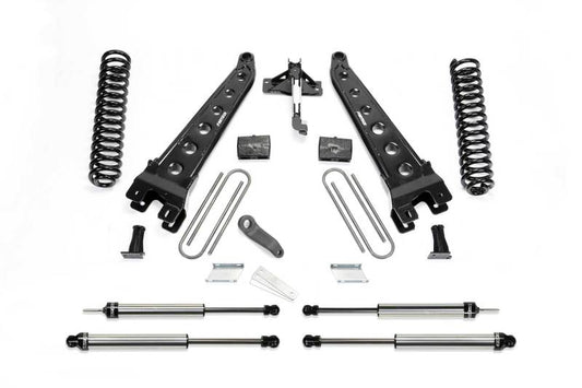 Fabtech 17-21 Ford F250/F350 4WD Diesel 6in Rad Arm Sys w/Coils & Dlss Shks