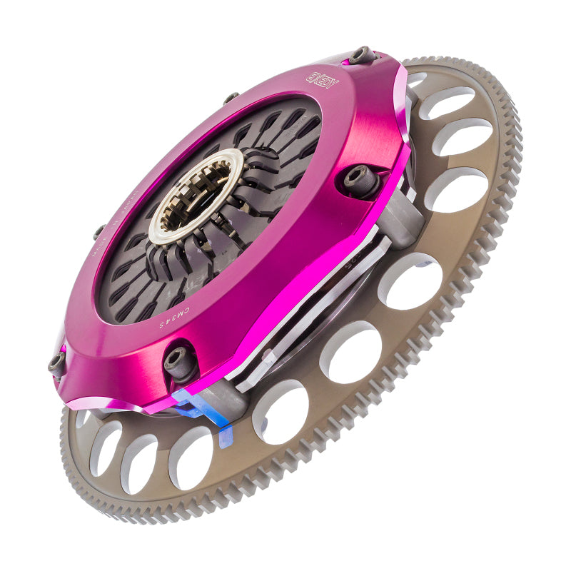 Exedy Hyper Compe-D Twin Cerametallic Clutch Sprung Center Disc for 2004-2014 Subaru WRX/STI/Impreza - view 3