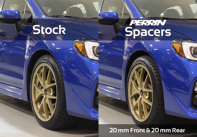 Perrin Performance PERRIN 20mm Wheel Spacers 5x114.3 56mm CB - Pair for 15-26 Subaru WRX/STI - view 9