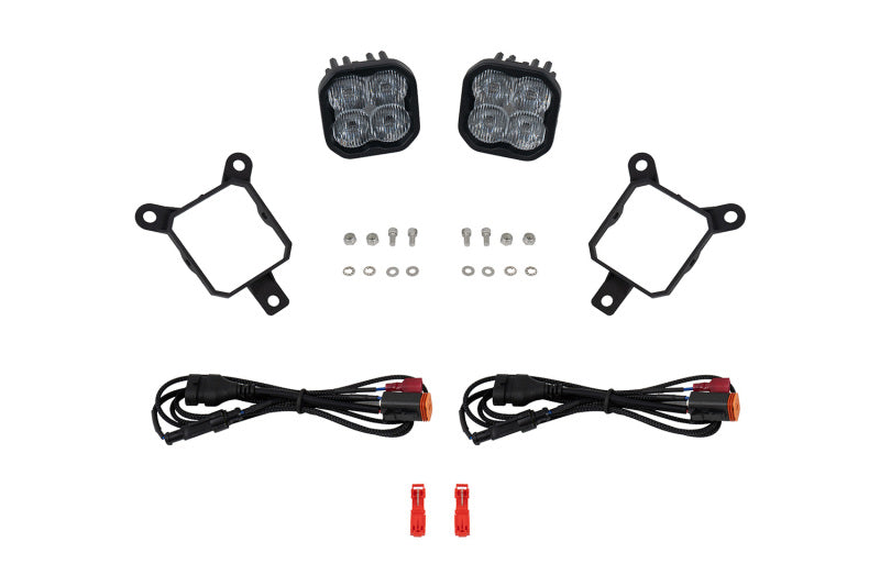 Diode Dynamics BRZ Ascent SS3 LED Foxbeam Fog Light Kit for 17-25 Subaru WRX