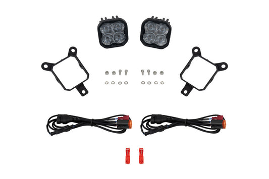 Diode Dynamics BRZ Ascent SS3 LED Foxbeam Fog Light Kit for 17-25 Subaru WRX