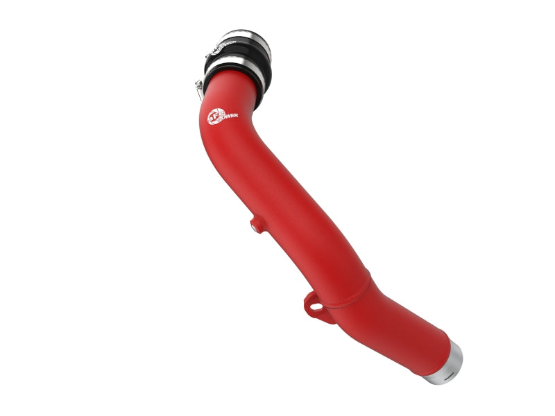 aFe BladeRunner 2-1 2 IN Aluminum Hot Charge Pipe Red for 22-23 Subaru WRX