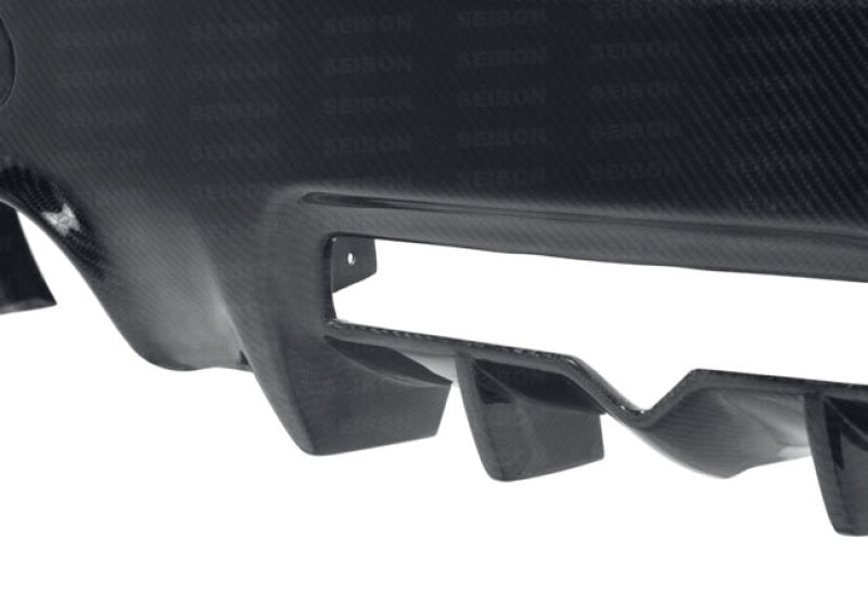 Seibon BRZ FRS TB Style Carbon FIber Rear Lip - view 5