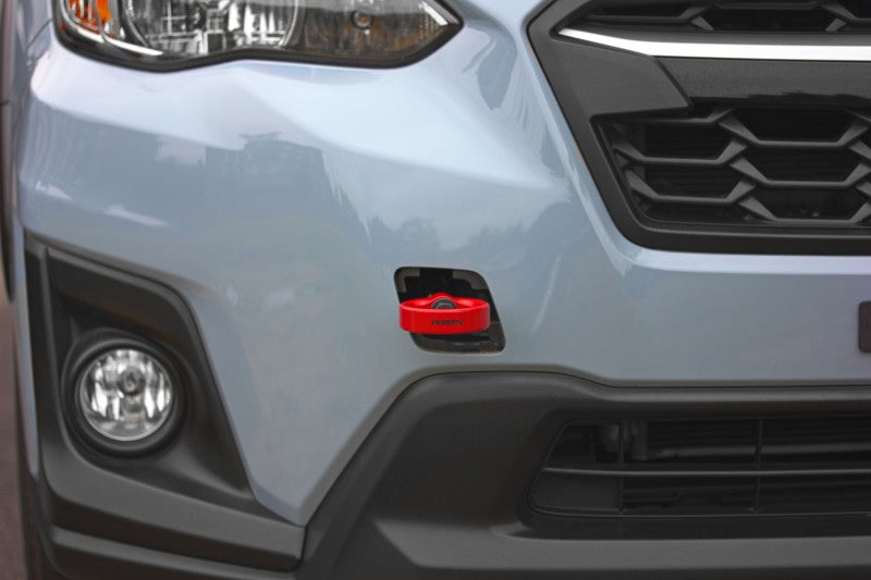 Perrin Performance PERRIN Crosstrek OBXT Tow Hook Kit - Red for 22-26 Subaru WRX/Impreza - view 2