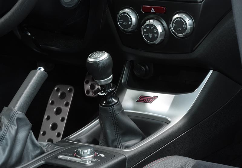 Perrin Performance PERRIN Spec-B Reverse Lockout Lever with Rattle Fix - Black for 04-21 Subaru STI/Legacy GT - view 6
