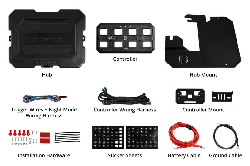 Diode Dynamics Crosstrek D-Switch Kit - view 2
