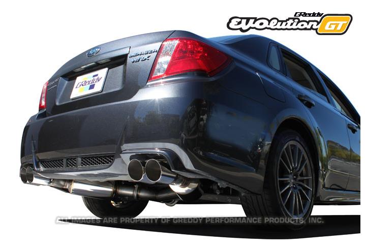 GReddy Sedan Evolution GT Exhaust for 11-14 Subaru STI - view 2