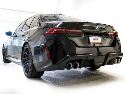 AWE BMW G90/G99 M5 Touring Edition Catback Exhaust - Chrome Silver Tips