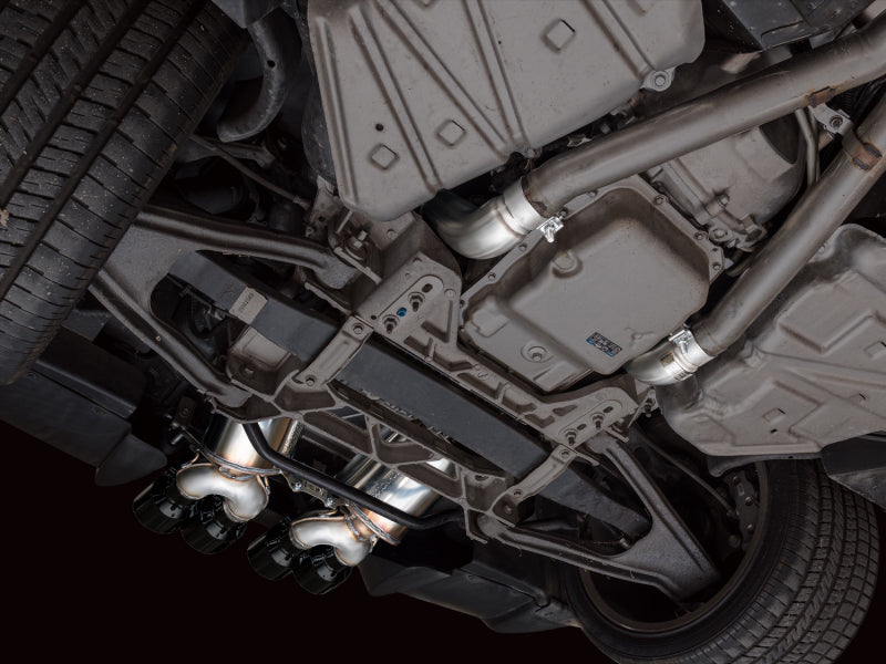 AWE Tuning 05-07 C6 Chevrolet Corvette 6.0L Touring Edition Axleback Exhaust w/ Diamond Black Tips