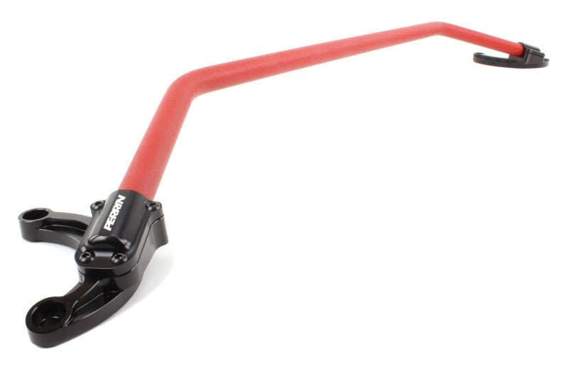 Perrin Performance PERRIN Front Strut Brace - Red for 02-07 Subaru WRX/STI/Impreza - view 3