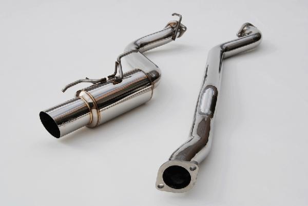 Invidia 08+ RACING Stainless Steel Tip Cat-back Exhaust for Subaru WRX