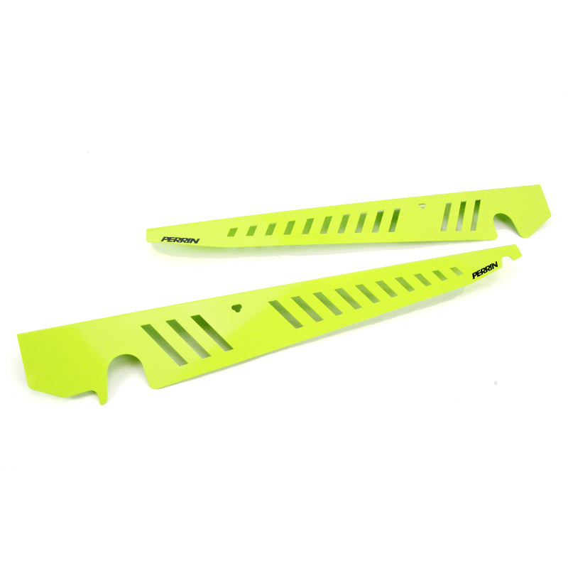 Perrin Performance PERRIN Fender Shroud Set - Neon Yellow for 15-21 Subaru WRX/STI - view 2