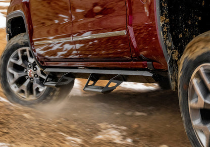 N-Fab Predator PRO 2019 Ford Ranger Crew Cab All Beds - Tex. Black - Cab Length