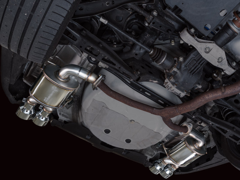 AWE Tuning VB Touring Edition Axle-Back Exhaust - Chrome Silver Tips for 22-25 Subaru WRX - view 10