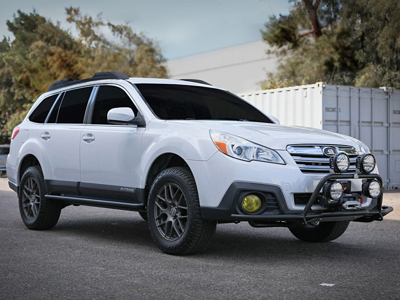 aFe POWER Outback Terra Guard Front Bumper with Winch Mount - Black - view 3