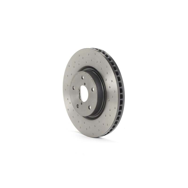 Brembo OE Brembo Outback XTRA Drilled Front Rotor for 2015 Subaru WRX - view 3