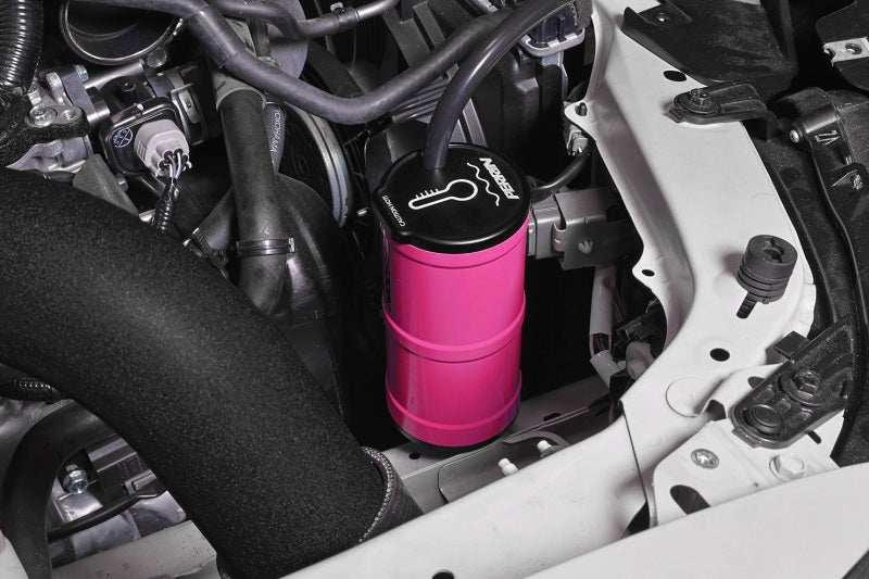 Perrin Performance PERRIN BRZ GR86 FRS 86 Coolant Overflow Tank - Hyper Pink for 02-26 Subaru WRX/STI - view 9