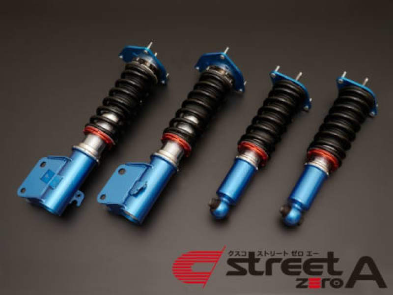Cusco Coilovers Street Zero A Front -Pillow Rear -Rubber Upper + ONLY for 2015 Subaru WRX/STI