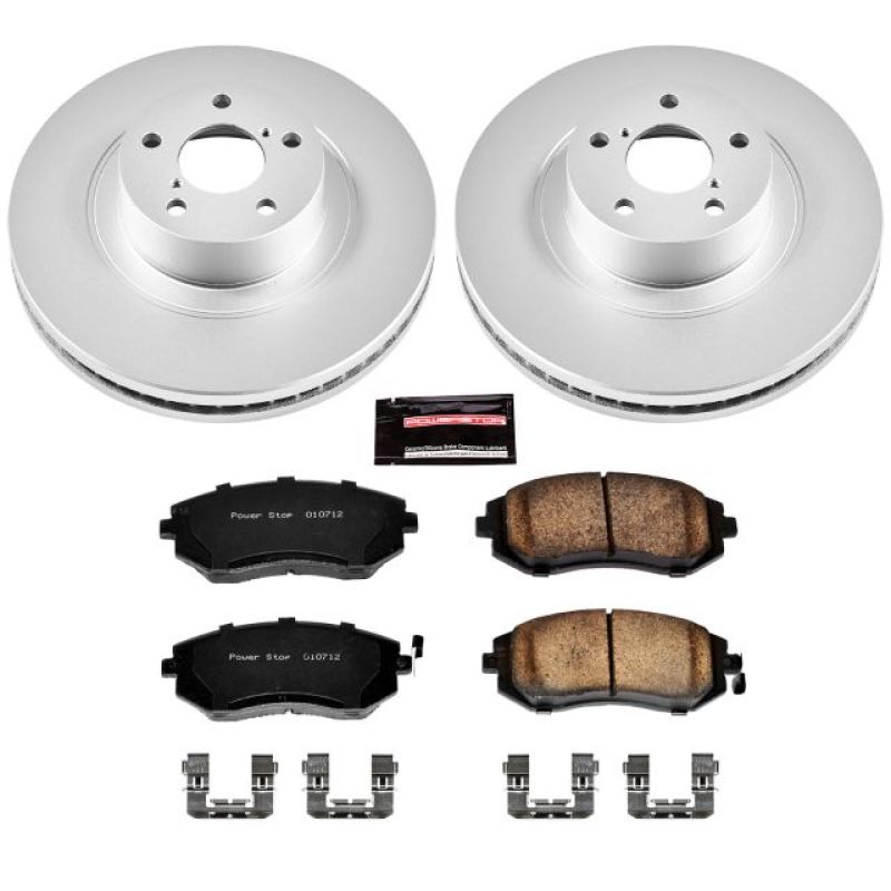 PowerStop Power Stop Baja Front Z17 Evolution Geomet Coated Brake Kit