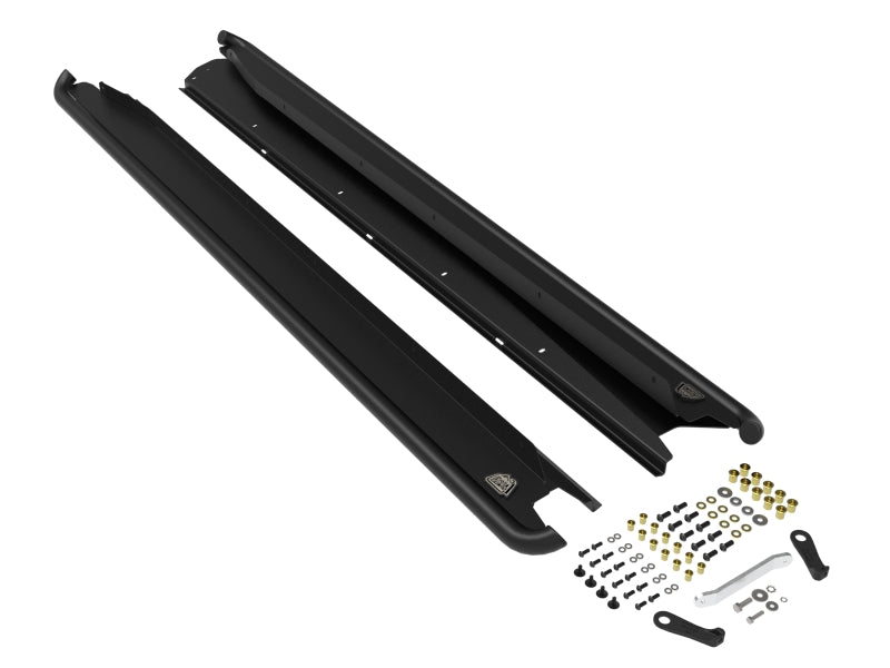 aFe POWER Outback Terra Guard Trail Slider Steps - Black