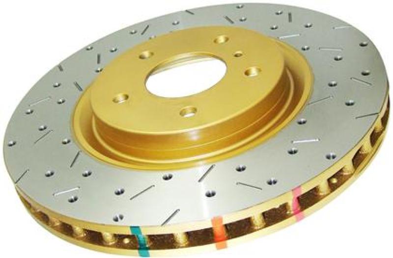 DBA + Front Drilled Slotted 4000 Series Rotor for 2017 Subaru STI - view 2