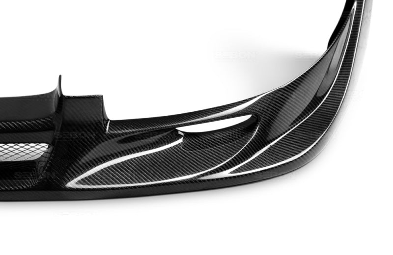 Seibon CW Carbon Fiber Front Lip for 04-05 Subaru WRX/STI - view 4