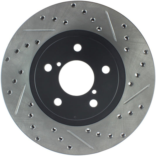 Stoptech Slotted Drilled Sport Brake Rotor
