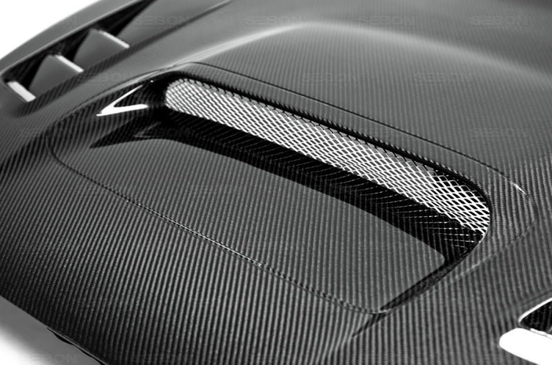 Seibon CW Style Carbon Fiber Hood for 2015 Subaru WRX/STI/Impreza - view 3