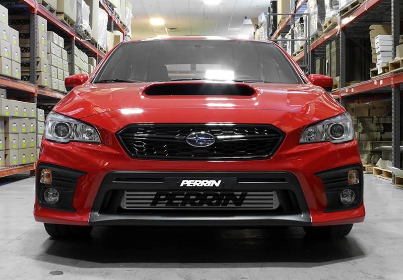 Perrin Performance PERRIN License Plate Delete - Black for 18-21 Subaru WRX/STI - view 7