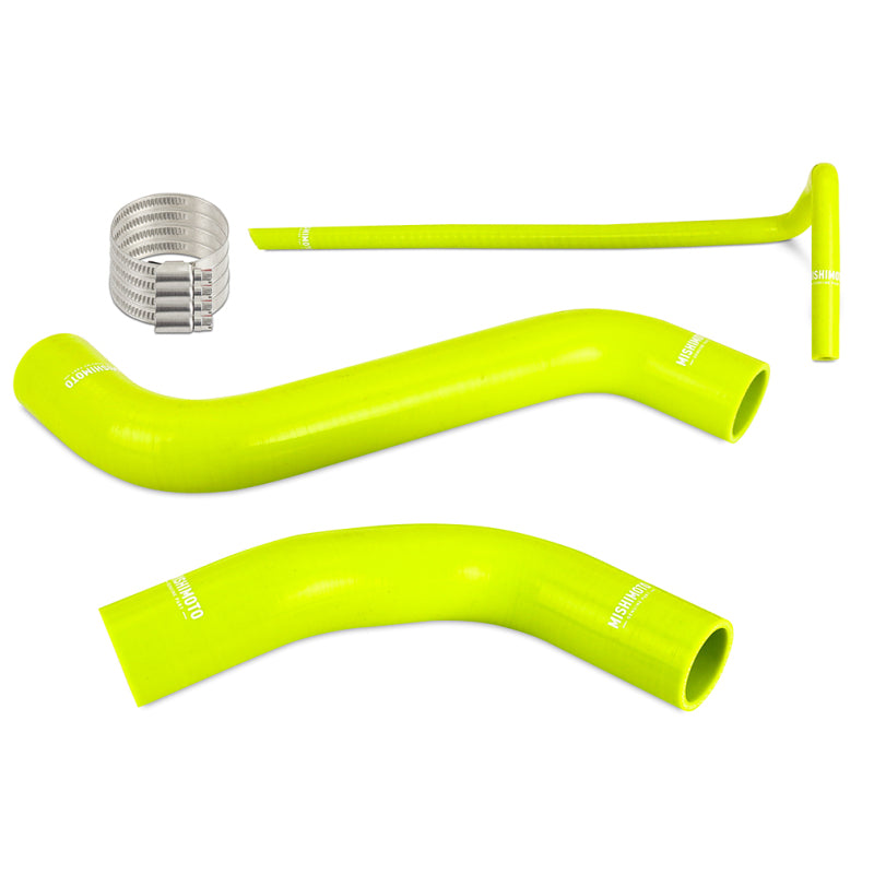 Mishimoto + Silicone Radiator Coolant Hose Kit - Neon Yellow for 2022 Subaru WRX