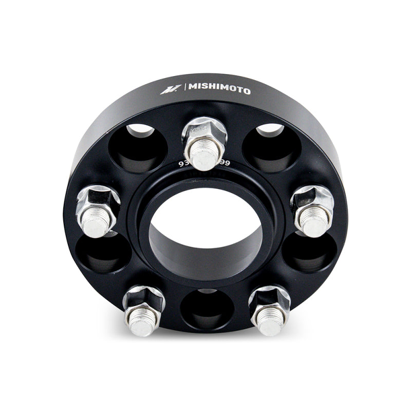 Mishimoto Wheel Spacers - 5x100 - 56.1 - 25 - M12 - Black - view 2
