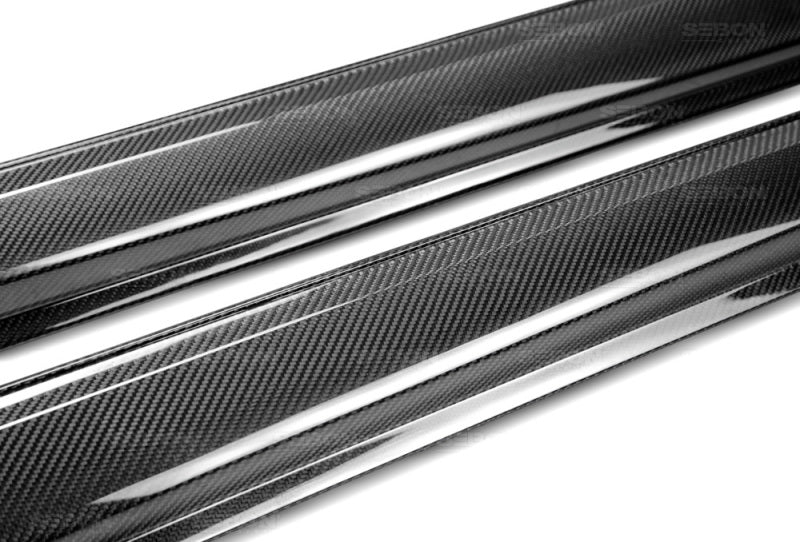 Seibon 15+ OEM Style Carbon Fiber Side Skirts for Subaru WRX/STI - view 4