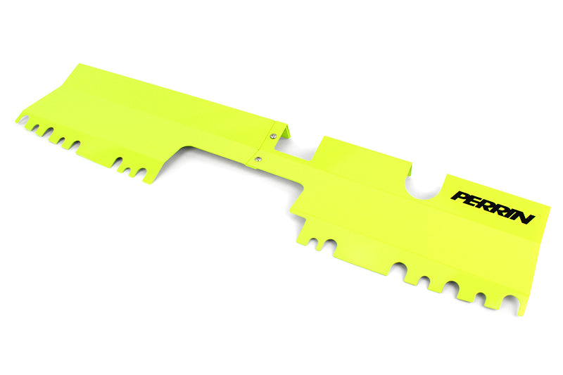 Perrin Performance PERRIN Radiator Shroud - Neon Yellow for 15-21 Subaru WRX/STI