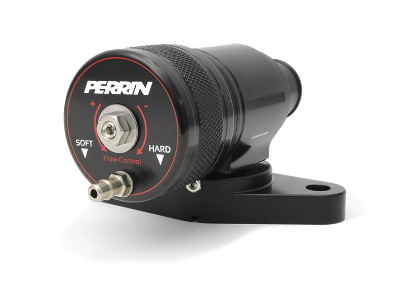 Perrin Subaru 08-14 WRX Black Blow Off Valve kit Recirculation Only