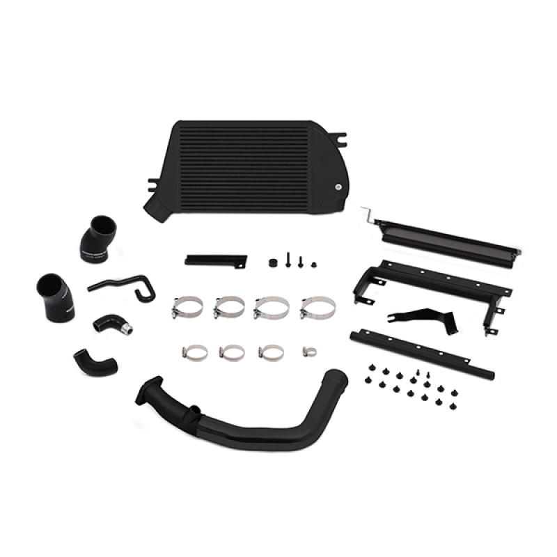 Mishimoto Top-Mount Intercooler Kit - Powder Coated Black Black Pipes for 2015 Subaru WRX
